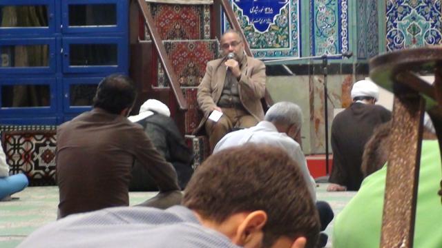 مراسم روز عرفه مسجد منیریه